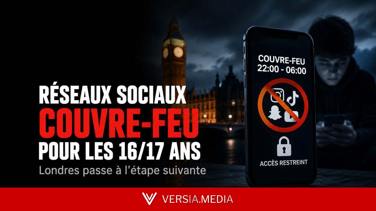 Royaume-Uni : couvre-feu numérique pour les adolescents